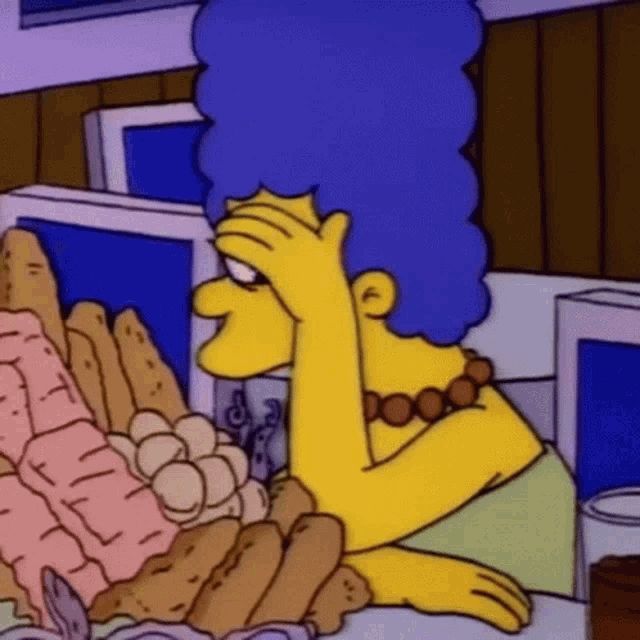 Ashamed Marge