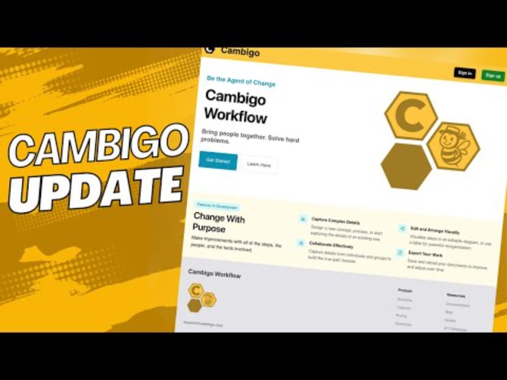 Cambigo Update - May 14 2025