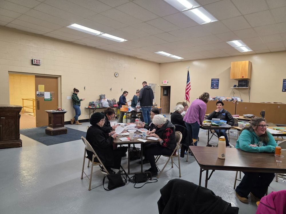 Picture of volunteers at the December Event