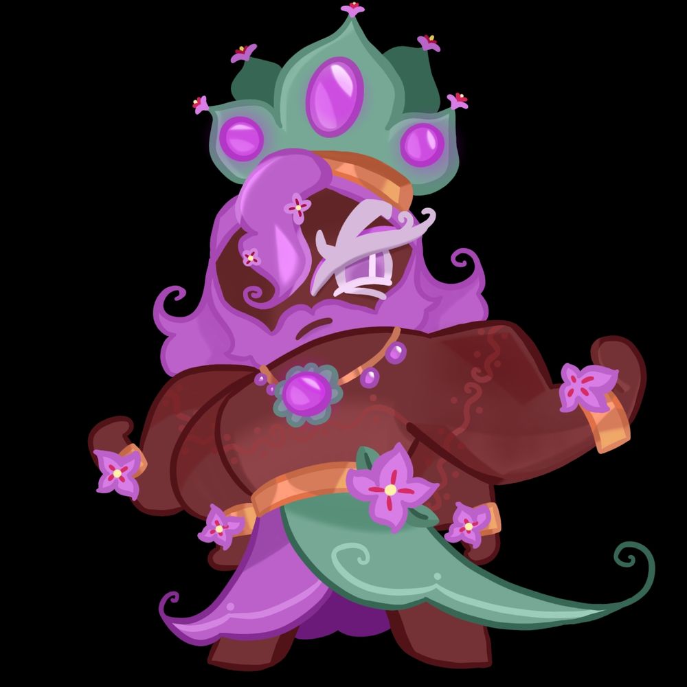 Blooming Saffron Cookie, It/Its Pronouns