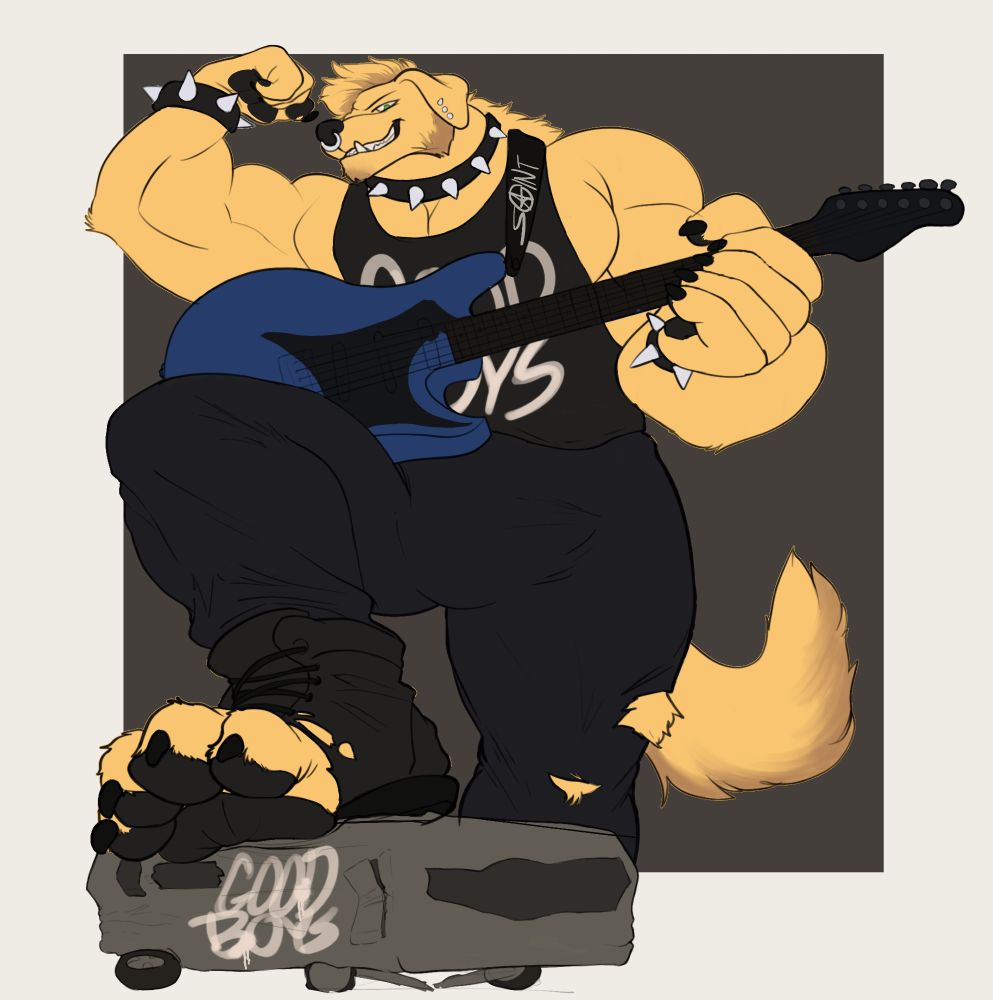 AxeArtTag Saint standing on top of a tour bus tagged with the Good Boys logo, an example of the Sketch Style