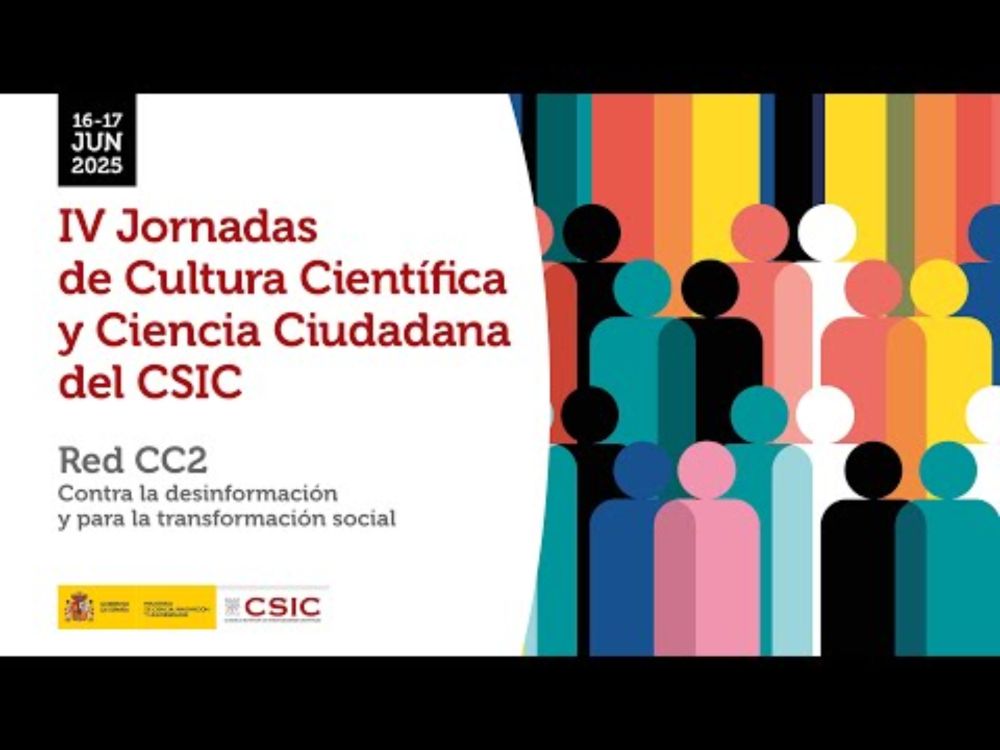 IV Jornadas de Cultura Científica y Ciencia Ciudadana del CSIC (16/06/2024)
