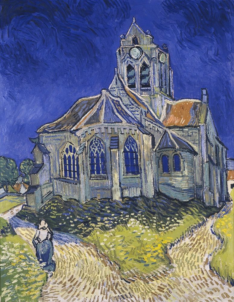L’église d’Auvers-sur-Oise peinte par Van Gogh