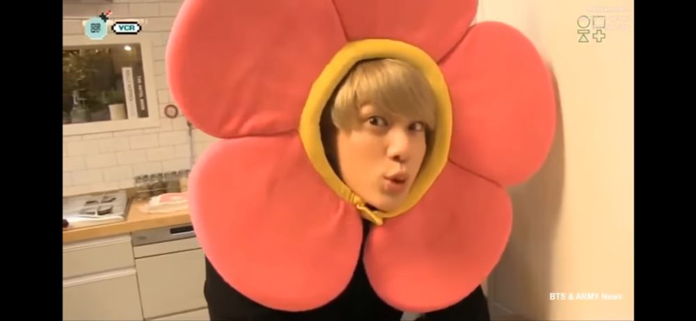 Jin as flower in the House of ARMY