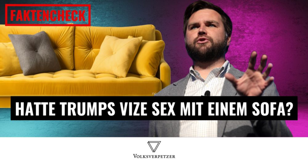 Faktencheck: Hatte Trumps Vize J.D. Vance Sex mit einer Couch?