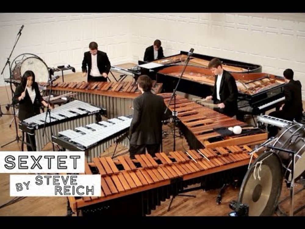 Sextet, by Steve Reich (FULL PERFORMANCE)