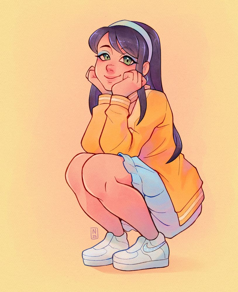 Full body commission for a friend of her OC.