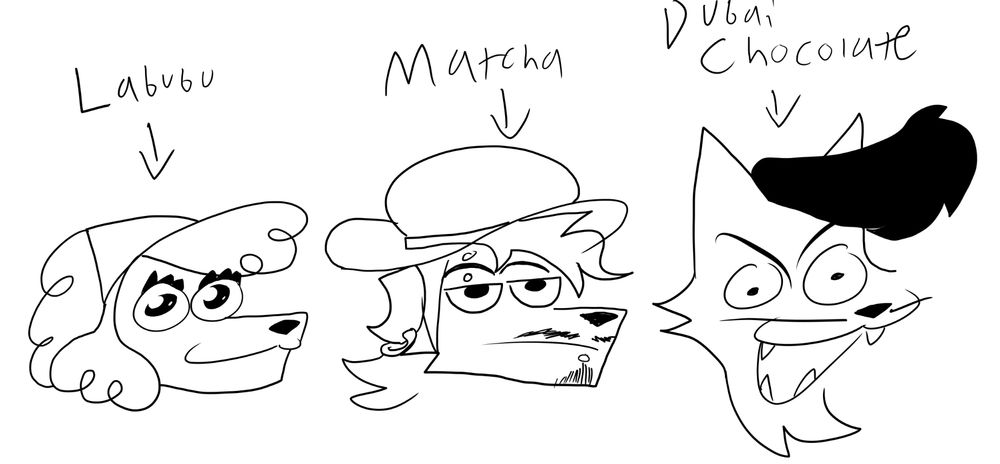 dahlia, sherlock, and huey, respectively