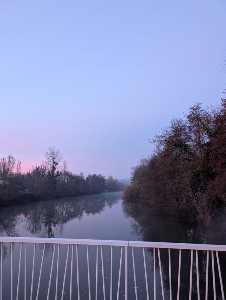 Photo du Clain ceux matin 