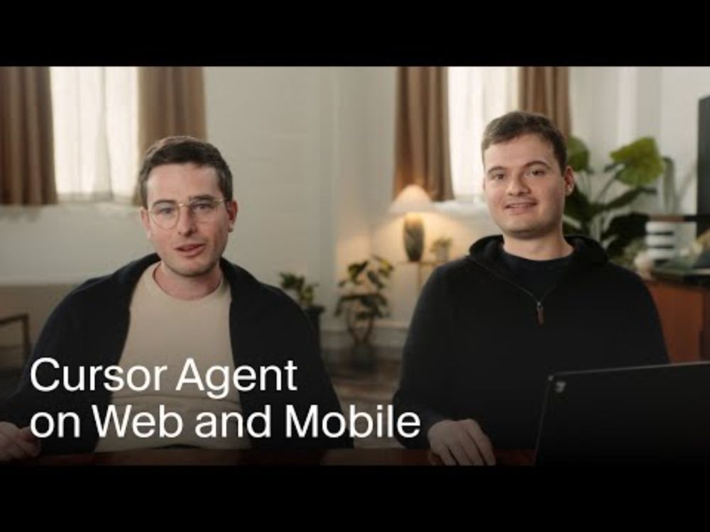 Cursor on Web and Mobile