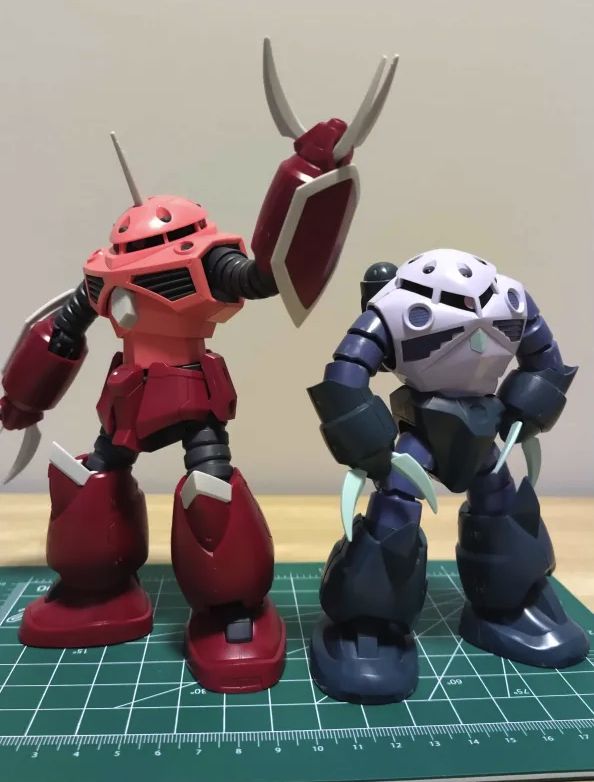 the two z'goks i own standing next to eachother