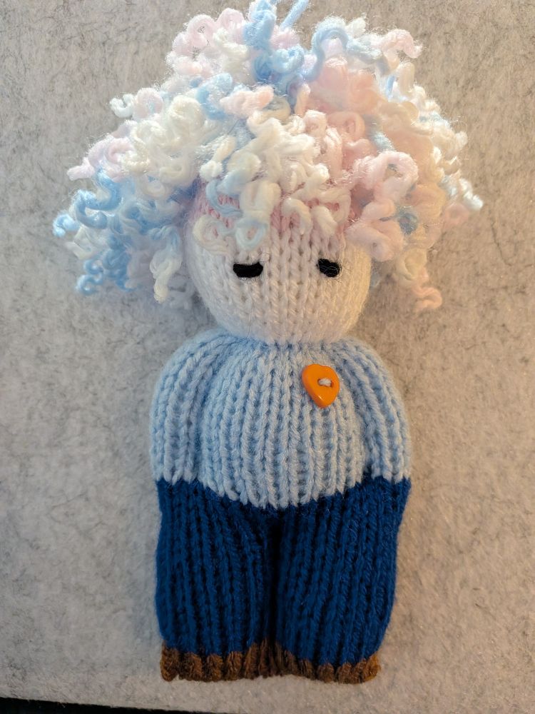 knitted doll