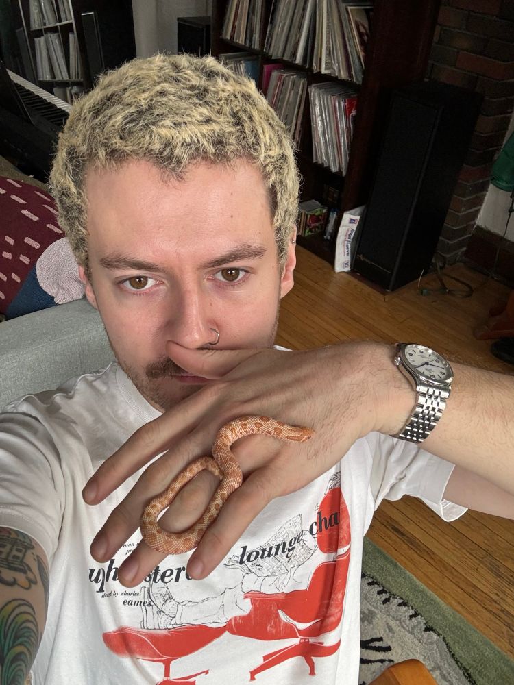 me and my western hognose snake