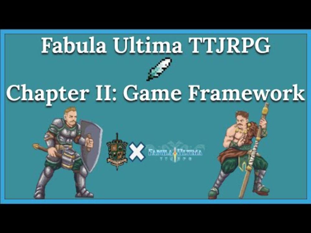 The Time I Got Transported into a Table Talk Roleplaying Game | #FabulaUltima (Game Framework)