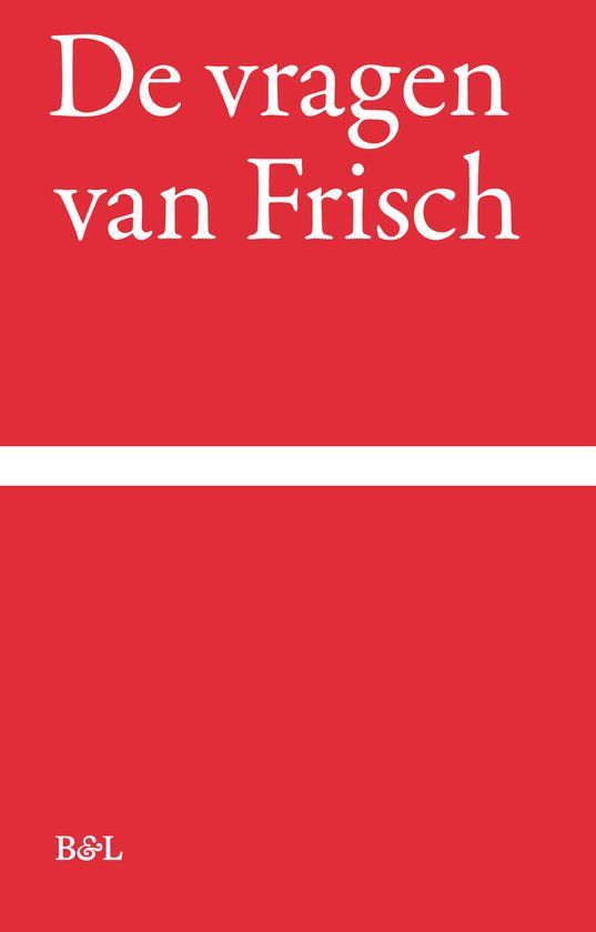 Omslag Max Frisch - De vragen van Frisch