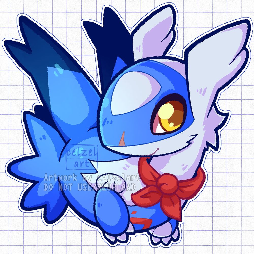 A little chibi of a Latios Oc