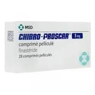 Boite de médicament : chibro proscar 5mg
