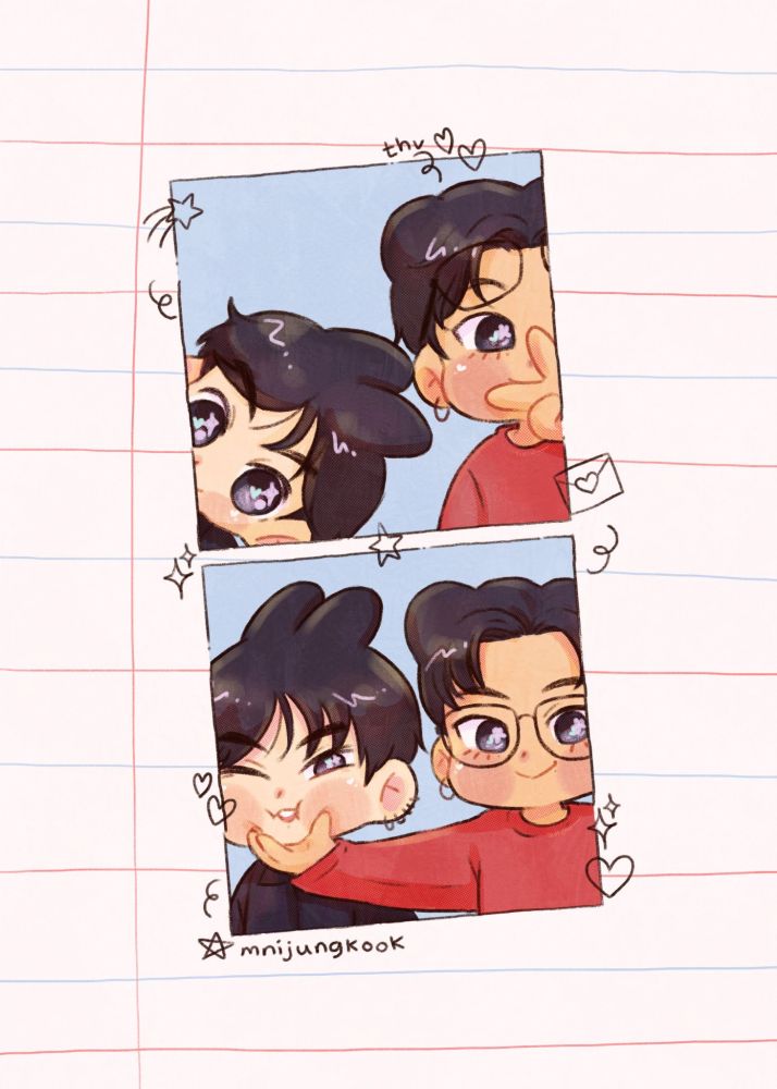 chibi taekooo from their recent ig live 20250717