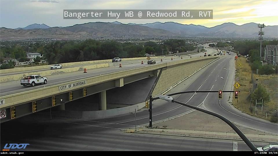 Bangerter Hwy  SR154 WB @ Redwood Rd  SR68  RVT