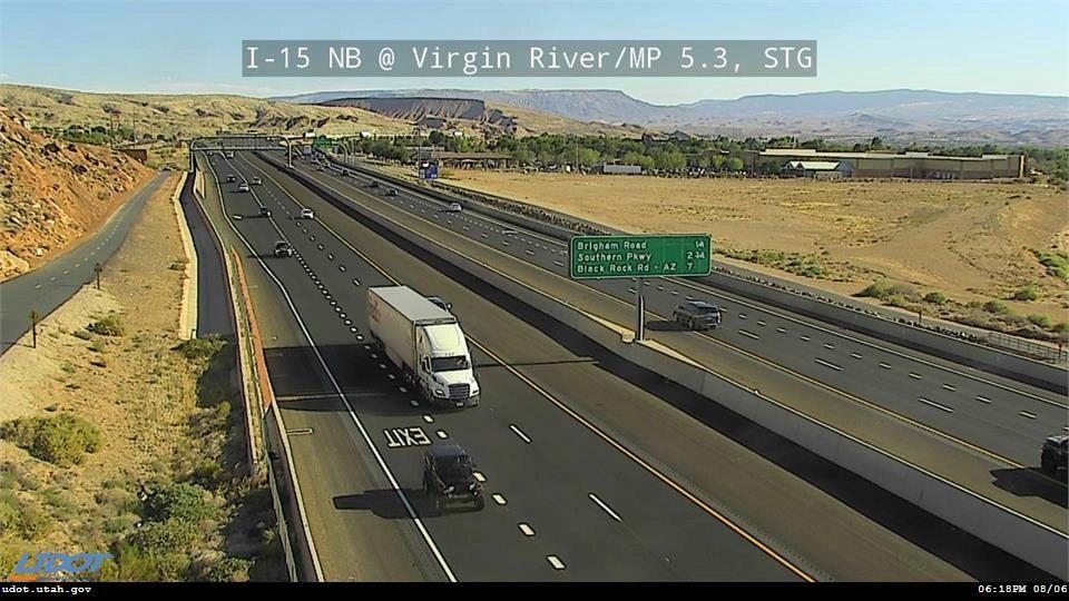 I15 NB @ Virgin River  MP 5.3  STG