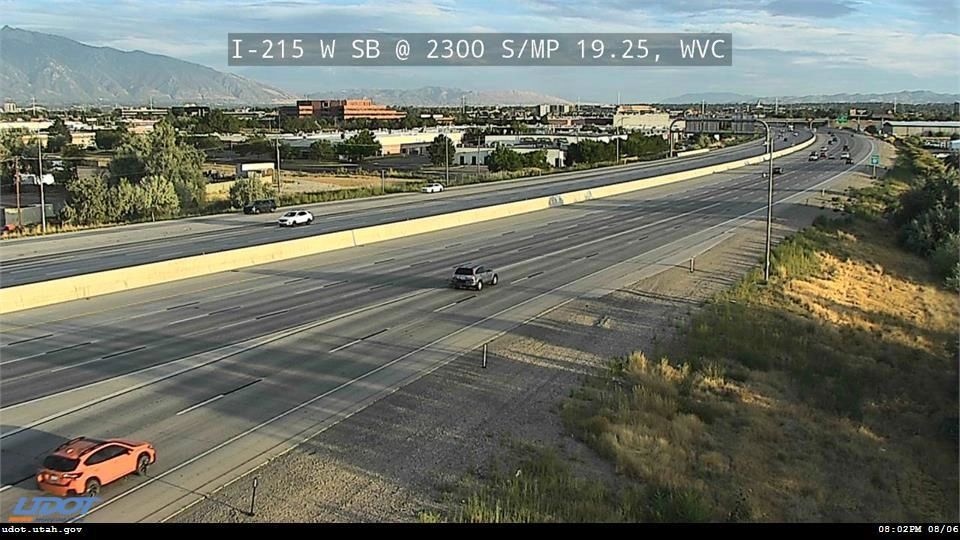 I215 W SB @ 2300 S  MP 19.25  WVC