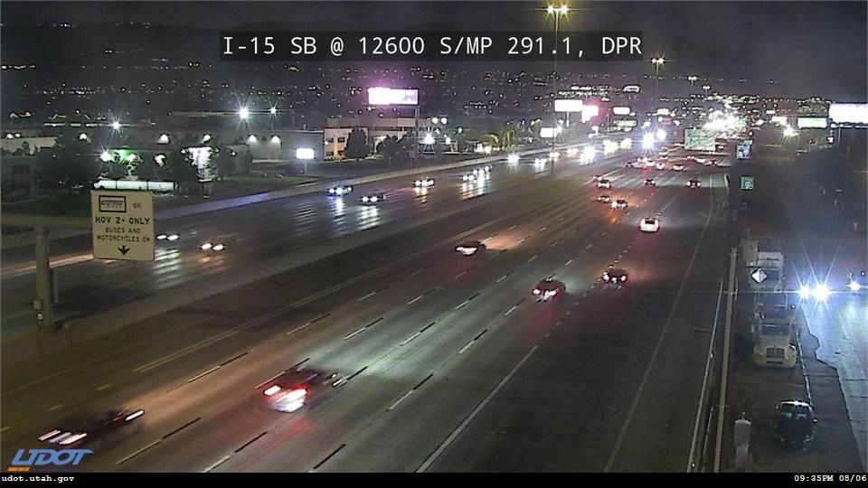 I15 SB @ 12600 S  MP 291.1  DPR