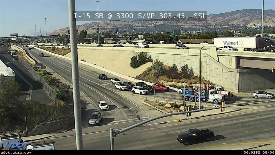 I15 SB @ 3300 S  SR171  MP 303.45  SSL
