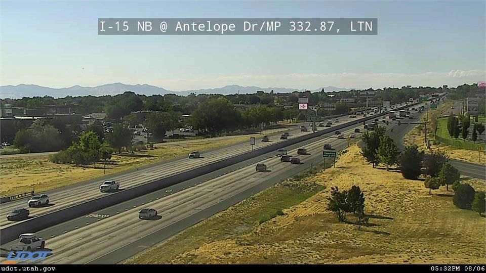 I15 NB @ Antelope Dr  2000 N  SR108  MP 332.87  LTN