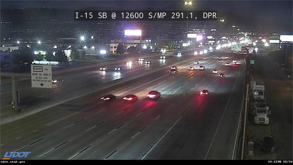 I15 SB @ 12600 S  MP 291.1  DPR