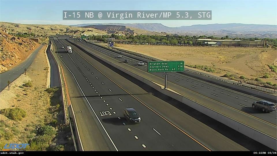 I15 NB @ Virgin River  MP 5.3  STG