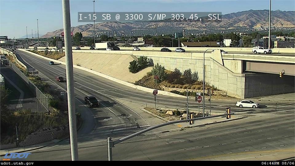 I15 SB @ 3300 S  SR171  MP 303.45  SSL