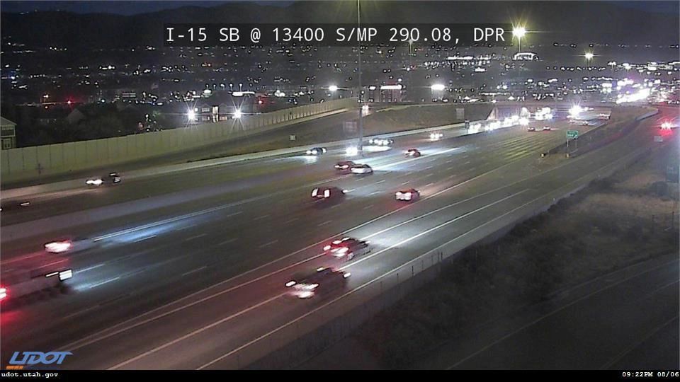 I15 SB @ 13400 S  MP 290.08  DPR