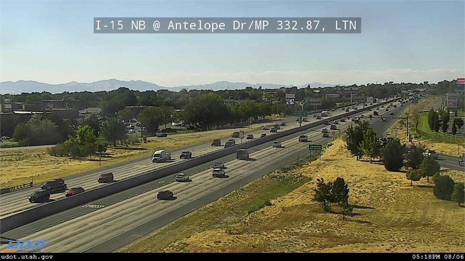 I15 NB @ Antelope Dr  2000 N  SR108  MP 332.87  LTN