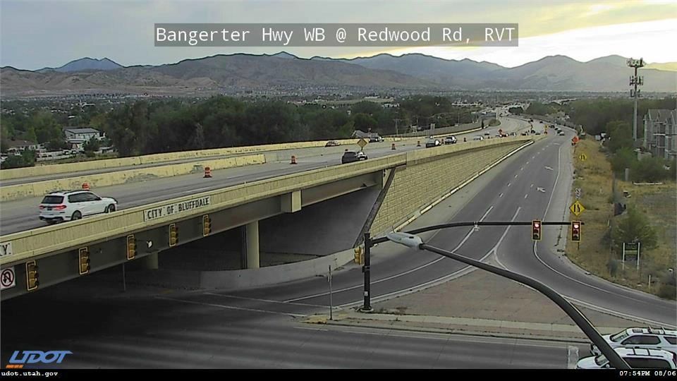 Bangerter Hwy  SR154 WB @ Redwood Rd  SR68  RVT