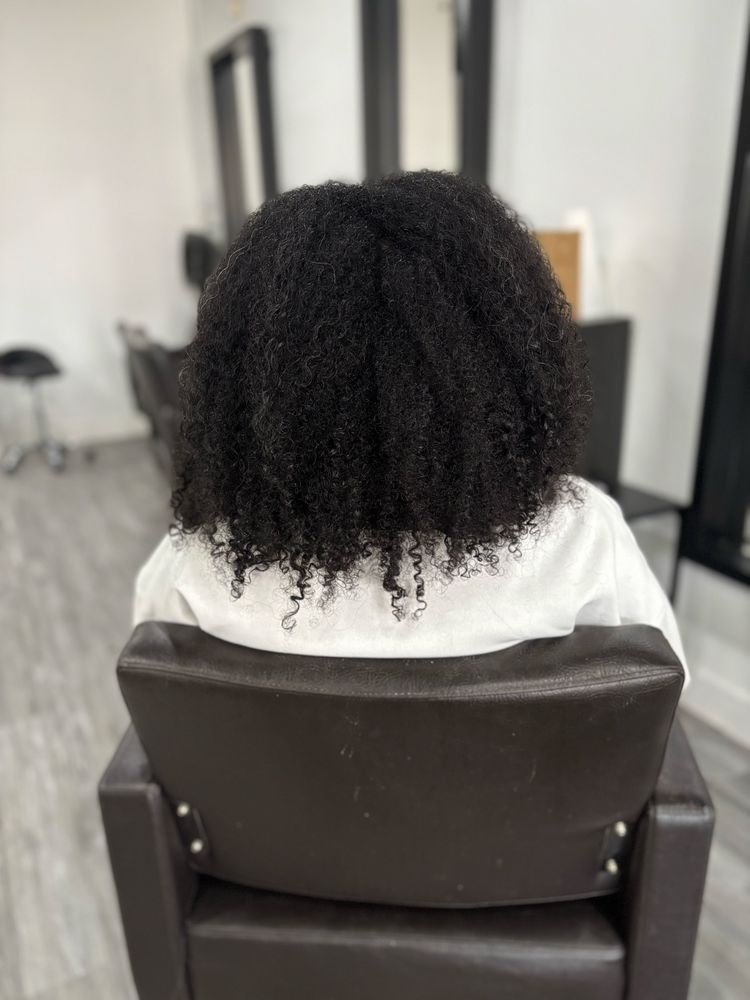 Hair in its natural state