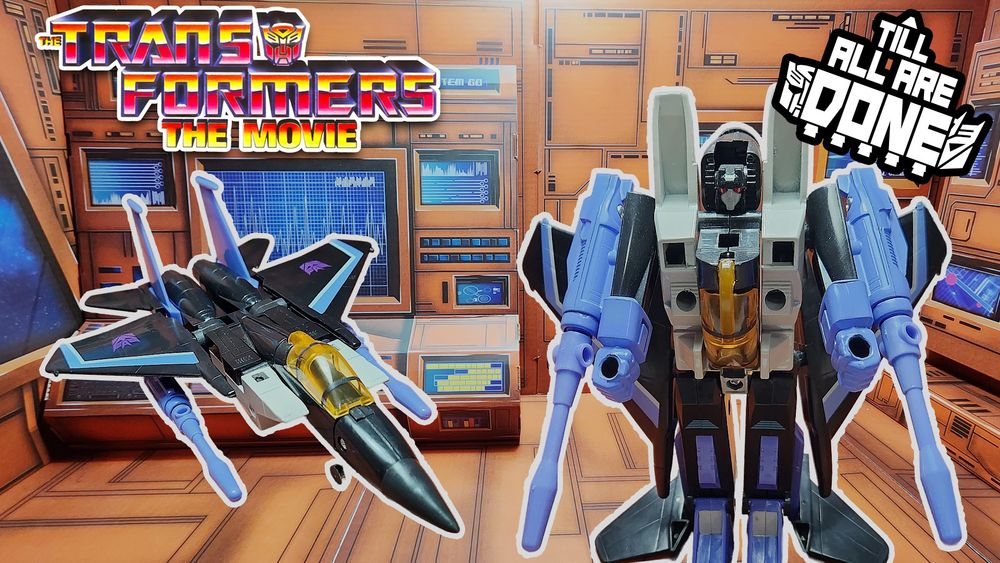 In this episode of Till All Are Done, we take a deep dive into the Transformers RETRO 86 Movie Skywarp G1 Reissue, a stunning throwback to the classic 1984 Seeker mold with an updated Transformers: The Movie inspired paint job. From its G1 & Diaclone origins to its robot mode details, articulation, transformation, and jet mode accuracy, we explore everything you need to know about this nostalgic masterpiece. Whether you're a G1 Transformers collector, a Skywarp fan, or a toy enthusiast, this review has you covered.