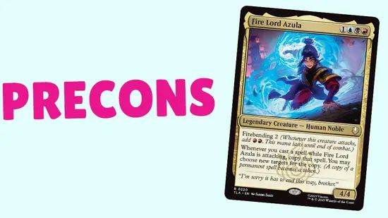 The Best Avatar Commander Precons