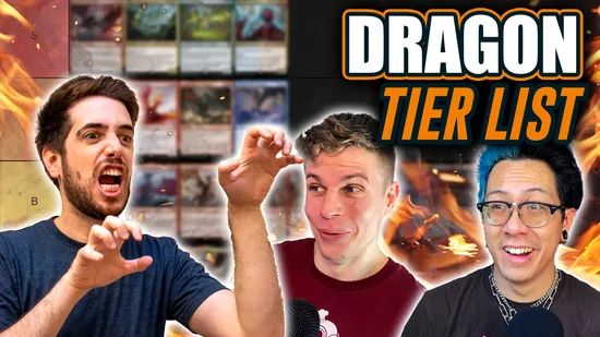 Commander Clash Podcast 198: We Rank the Most-Played Dragons