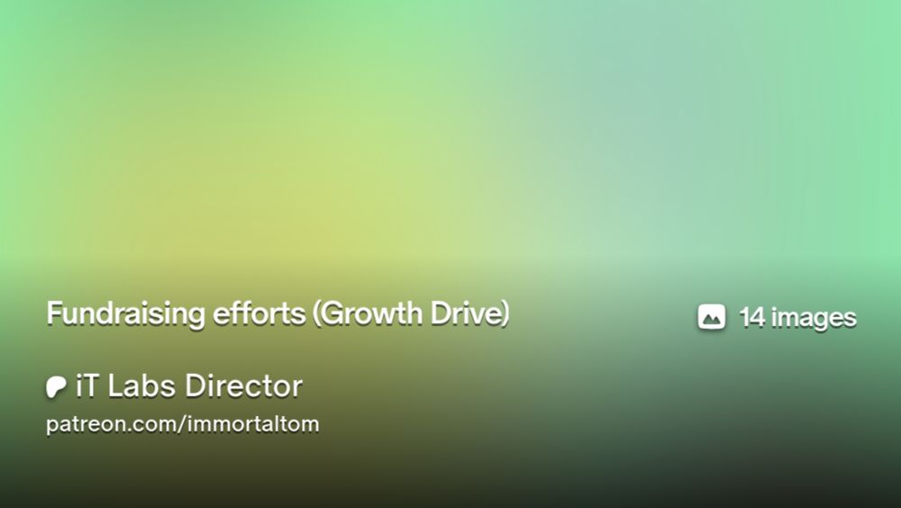 Fundraising efforts (Growth Drive) | iT Labs Director