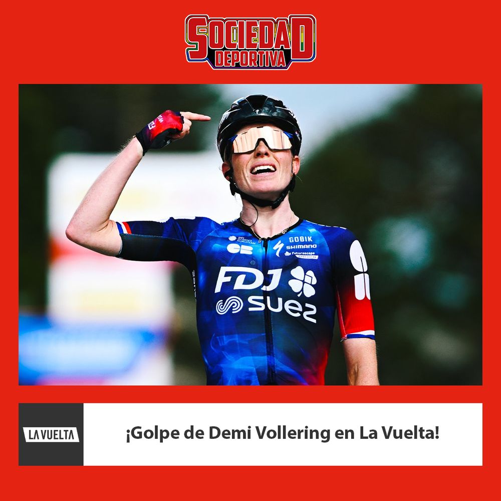La Vuelta | ¡Golpe de Demi Vollering en La Vuelta!