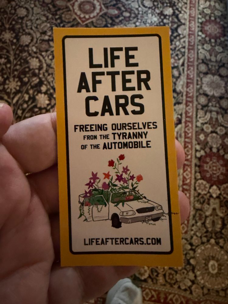 Life after cars sticker