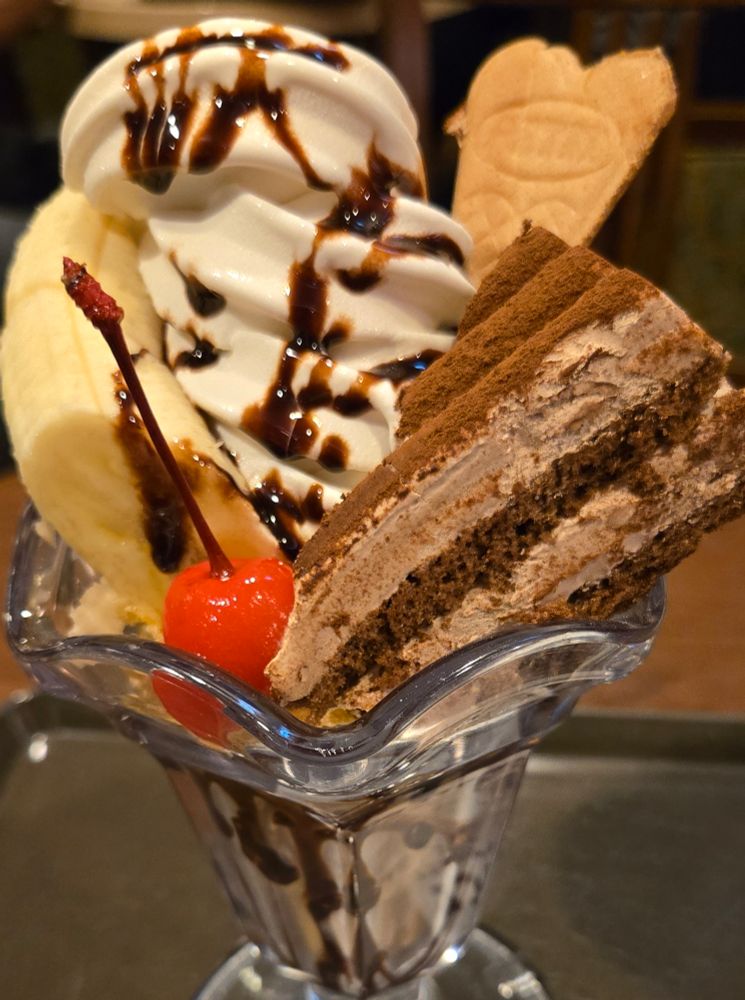 サンマルクカフェのパフェ