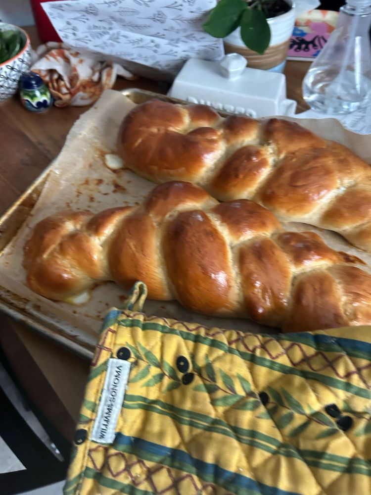 homemade challah 
