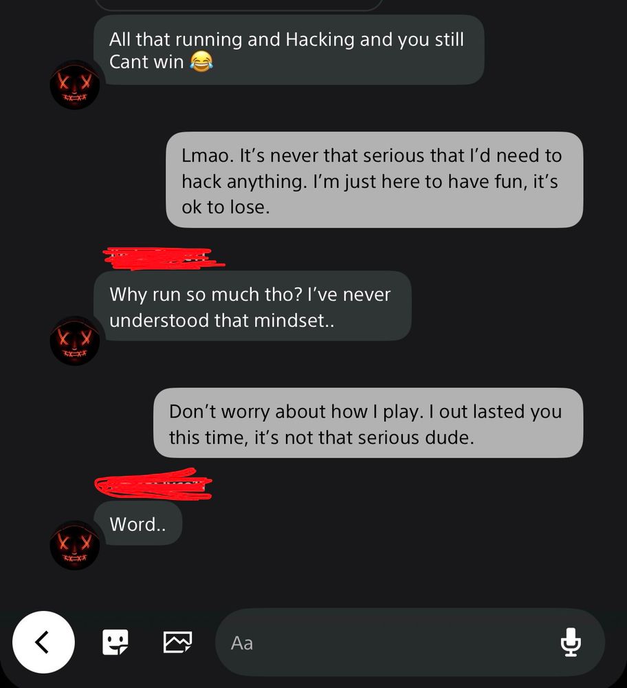 PlayStation messages