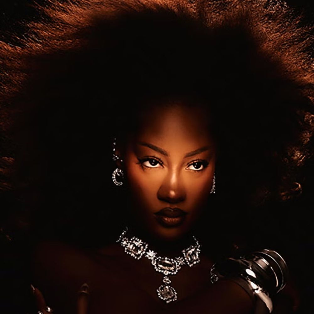 Album cover from the musician Tems