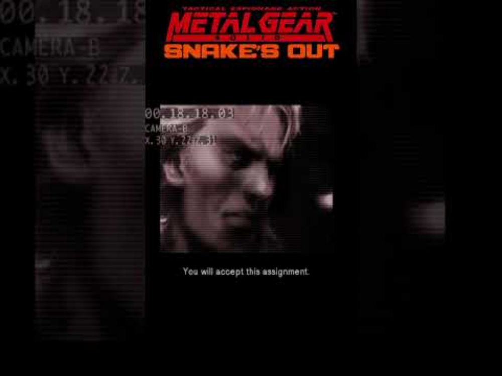 Snake's Out | MGS Trivia | Nim #shorts