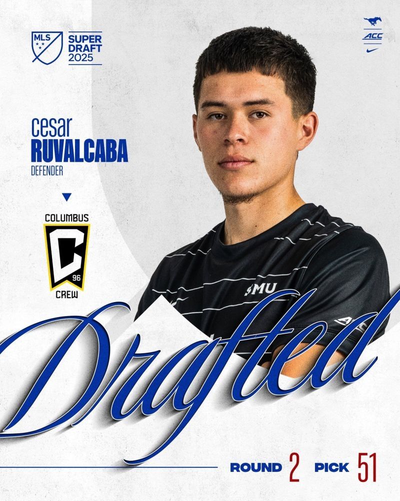 Cesar Ruvalcaba, 2025 2nd round draft pick of the Columbus Crew