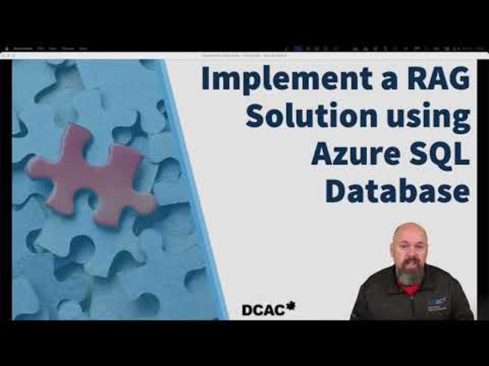 Implement a RAG Solution Using Azure SQL Database
