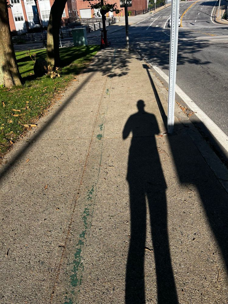 A barely visible green line 