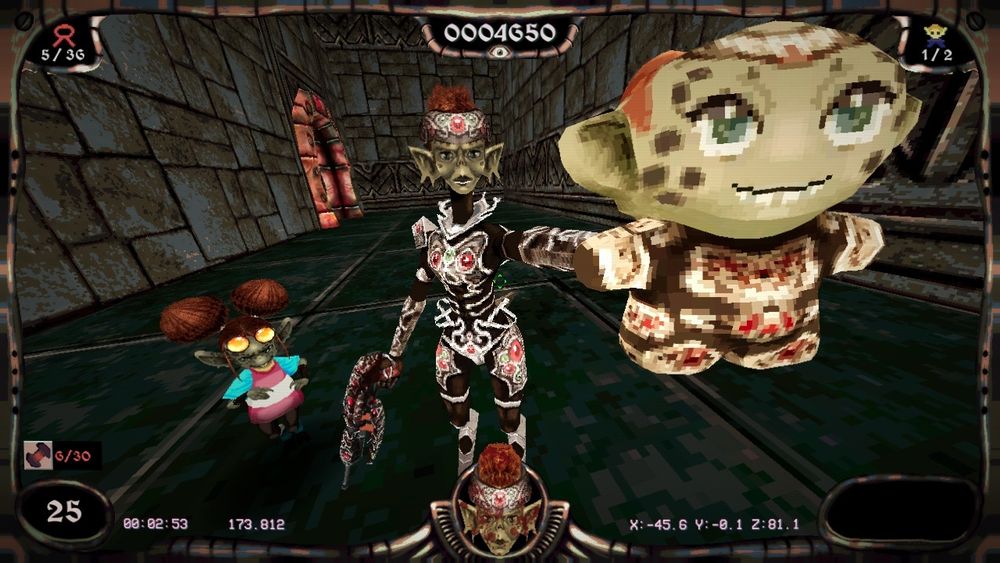 Val'ty shows a plushie she found, Val'nha dances in the background.